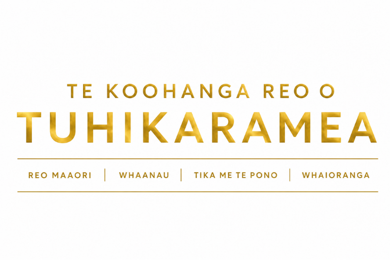 Te Kōhanga Reo o Tūhikaramea tohu